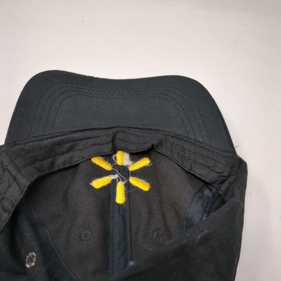 Walmart Slideback Hat Black OSFA Adjustable Embroidered Superior Uniform Group - Picture 7 of 8